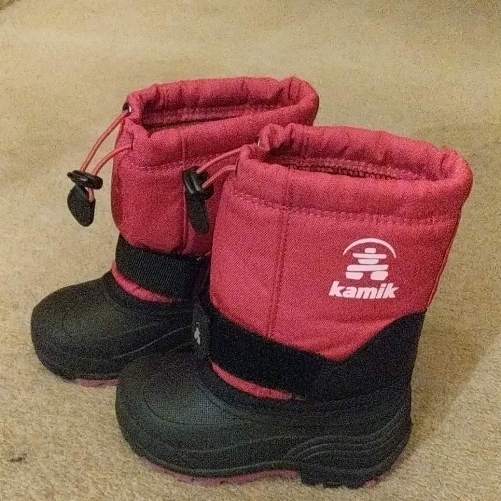 Kamik snow boots for toddler, preschooler